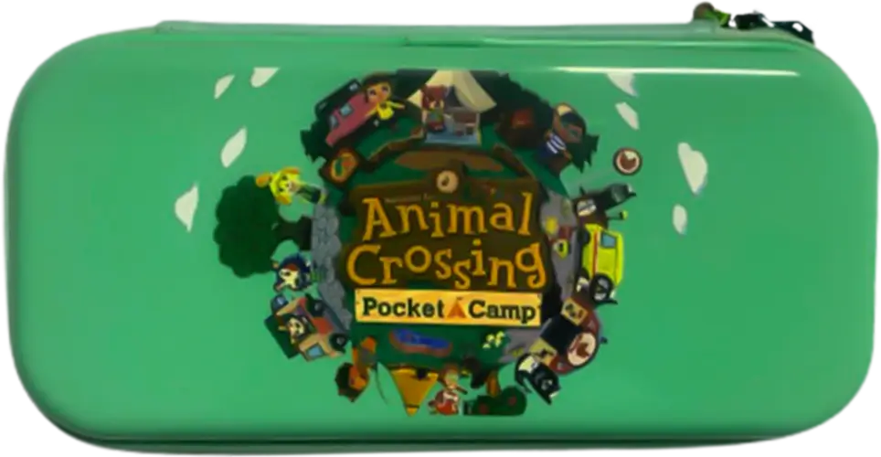Animal Crossing Travel Case for Nintendo Switch Deluxe Travel - Green