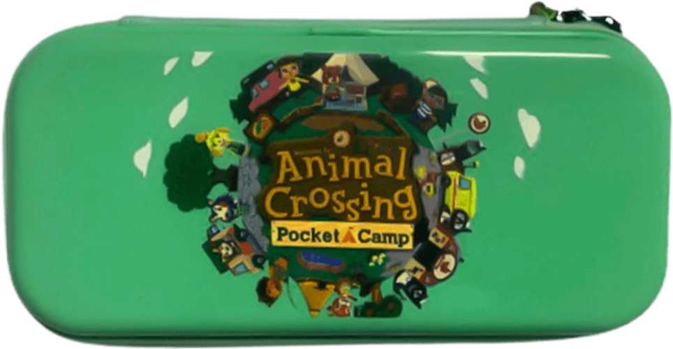 Animal Crossing Travel Case for Nintendo Switch Deluxe Travel - Green