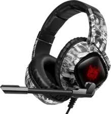 Onikuma K19 RGB Wired Gaming Headset - Grey Camouflage