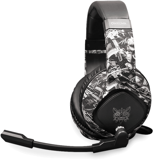 Onikuma K19 RGB Wired Gaming Headset - Grey Camouflage  for sale in Egypt from Games2Egypt