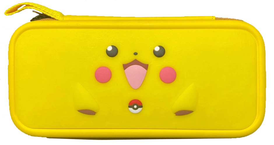 Pokemon Pikachu Travel Case for Nintendo Switch Deluxe Travel - Yellow