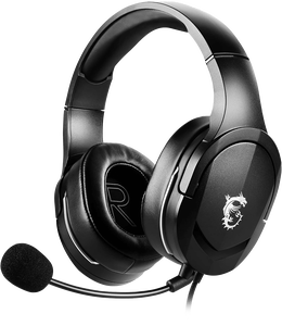 MSI Immerse GH20 Wired Gaming Headset - Black -  for sale in Egypt from Games2Egypt