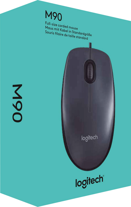 Logitech M90 Wired Gaming Mouse - Black  for sale in Egypt from Games2Egypt