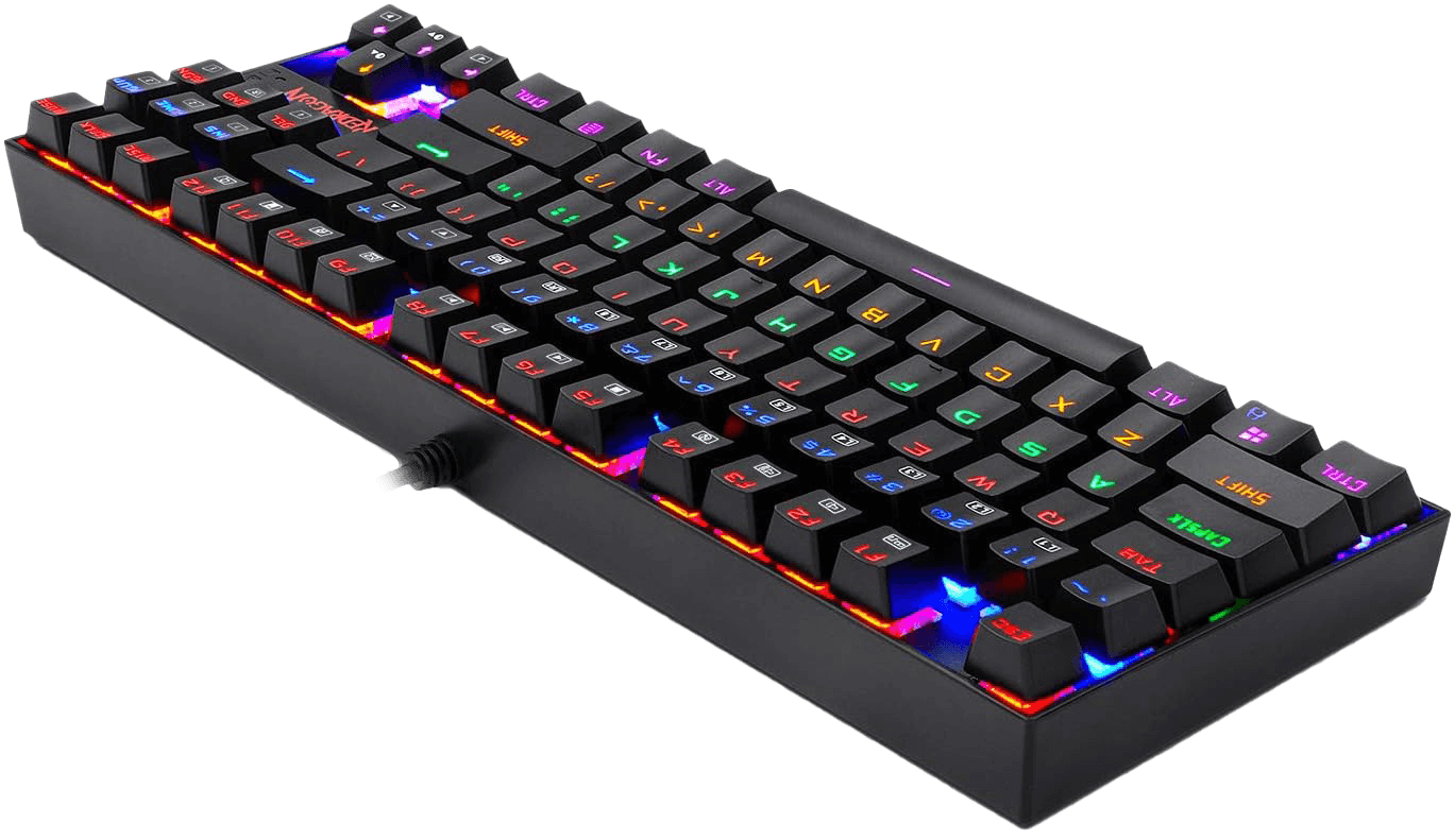 Redragon K552 Rainbow Kumara Mechanical Wired Gaming Keyboard - Red Linear Switch – image 3