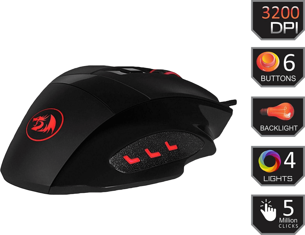 Redragon K568R-BA Wired Gaming Keyboard and Mouse Bundle – image 4