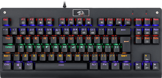 Redragon K568 DARK AVENGER Mechanical Wired Gaming Keyboard -  Red Switches -  for sale in Egypt from Games2Egypt