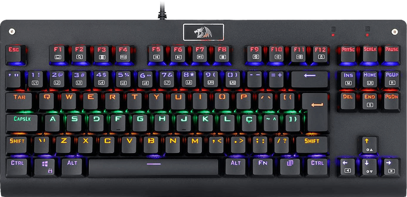 Redragon K568 DARK AVENGER Mechanical Wired Gaming Keyboard - Red Switches