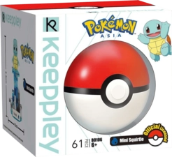 Keeppley Pokemon Mini Squirtle Action Figure - 61 Pieces