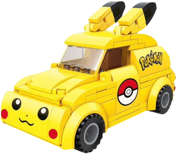 Keeppley Pokemon Pikachu Mini Car Building Toy