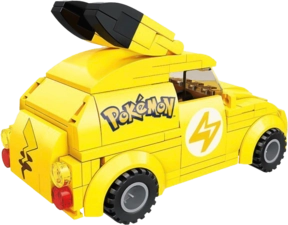 Keeppley Pokemon Pikachu Mini Car Building Toy