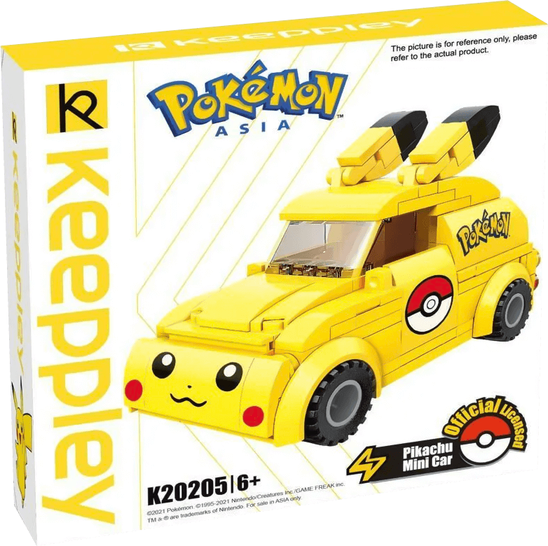 Keeppley Pokemon Pikachu Mini Car Building Toy – image 3