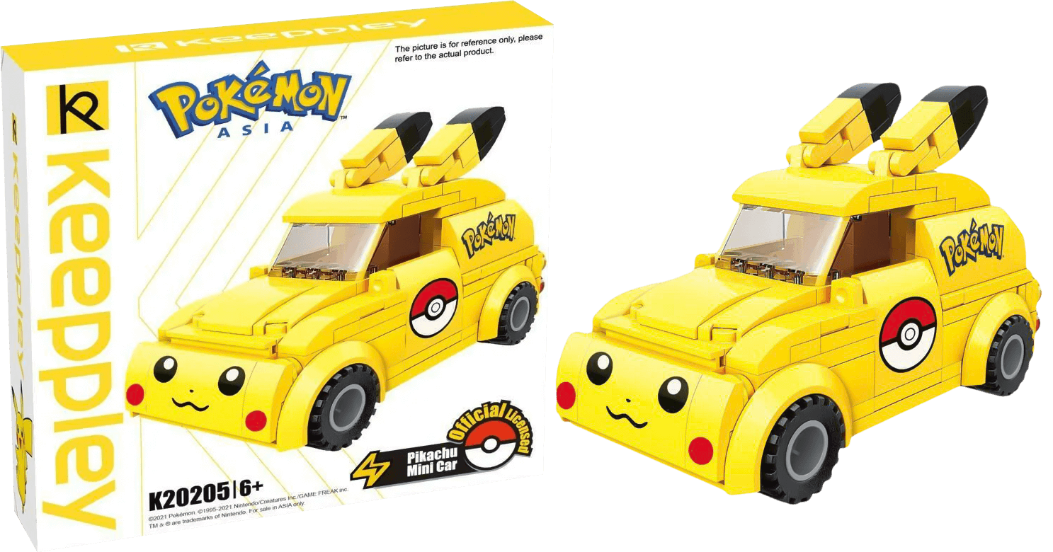Keeppley Pokemon Pikachu Mini Car Building Toy – image 4
