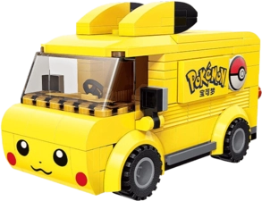 Keeppley Pokemon Pikachu Mini Bus Building Toy (85194)