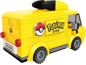 Keeppley Pokemon Pikachu Mini Bus Building Toy