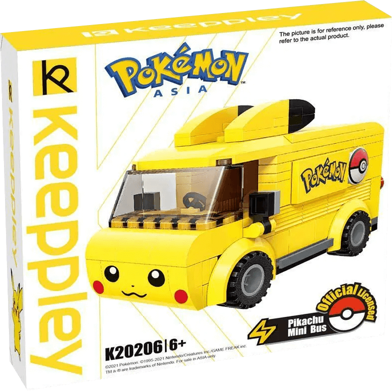 Keeppley Pokemon Pikachu Mini Bus Building Toy – image 3