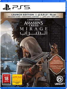 أساسينز كريد ميراج نسخة الأطلاق العربية - بلايستيشن 5 -  للبيع في مصر من خلال Games2Egypt