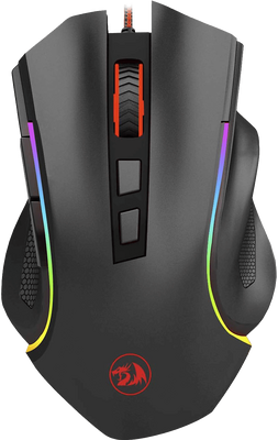Redragon M602 Griffin RGB Wired Gaming Mouse - Black