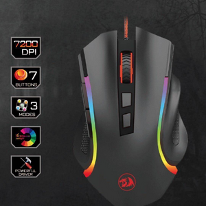 ماوس جيمنج ريدراجون M602-KS جريفين سلكي بإضاءة RGB - أسود  للبيع في مصر من خلال Games2Egypt