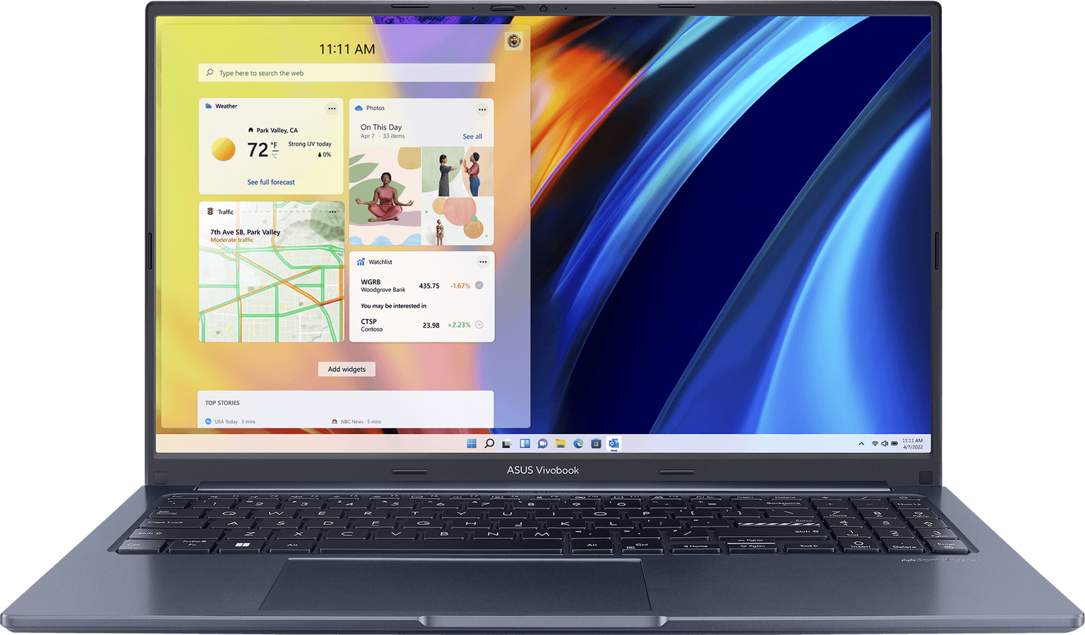 لابتوب فيفو بوك 15X أوليد من آسوس - 15.6 بوصة (X1503ZA-OLED007W)