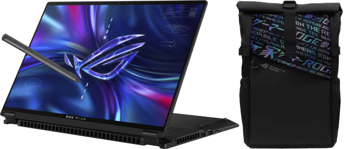 لاب توب روج فلو X16 من آسوس - 16 بوصة (GV601RM-BLK17W)  للبيع في مصر من خلال Games2Egypt