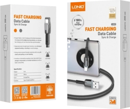 LDNIO LS592 USB-Type C Charging Cable - 2m  for sale in Egypt from Games2Egypt