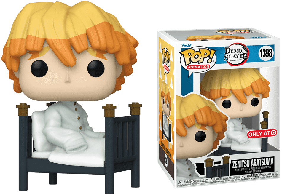 Funko Pop! Anime: Demon Slayer - Zenitsu Agatsuma in Bed – image 3