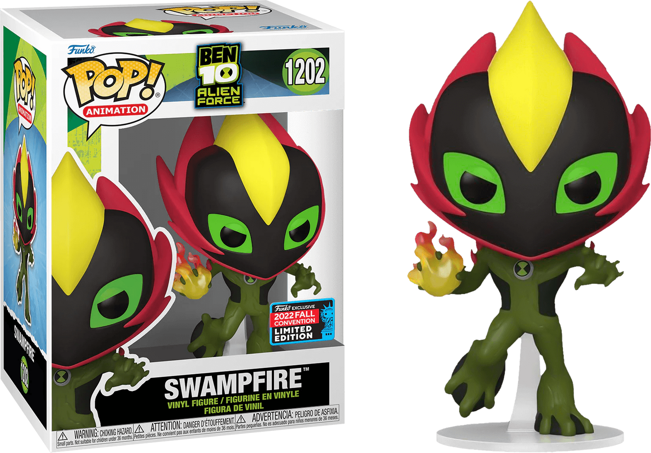 Funko Pop! TV: Ben 10 - Swampfire (NYCC'22) – image 3