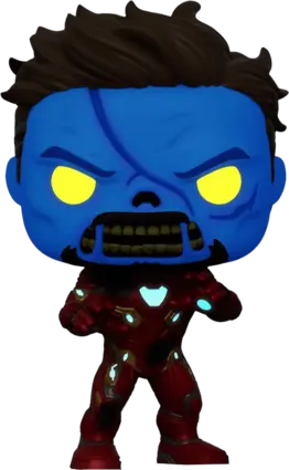 Funko Pop! Marvel: What If...? Zombie Iron Man (Glows in the Dark)