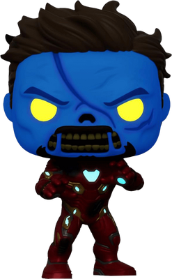 Funko Pop! Marvel: What If...? Zombie Iron Man (Glows in the Dark)
