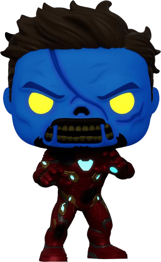 Funko Pop! Marvel: What If...? Zombie Iron Man (Glows in the Dark)