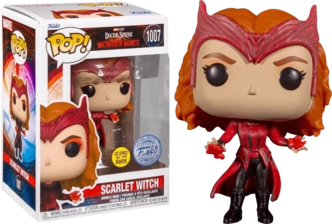 Funko Pop! Marvel: Doctor Strange Multiverse of Madness - Scarlet Witch (Glows in the Dark)