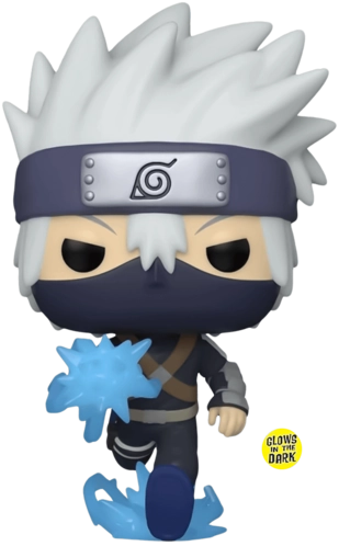 Funko Pop! Anime: Naruto - Young Kakashi (Glows in The Dark)