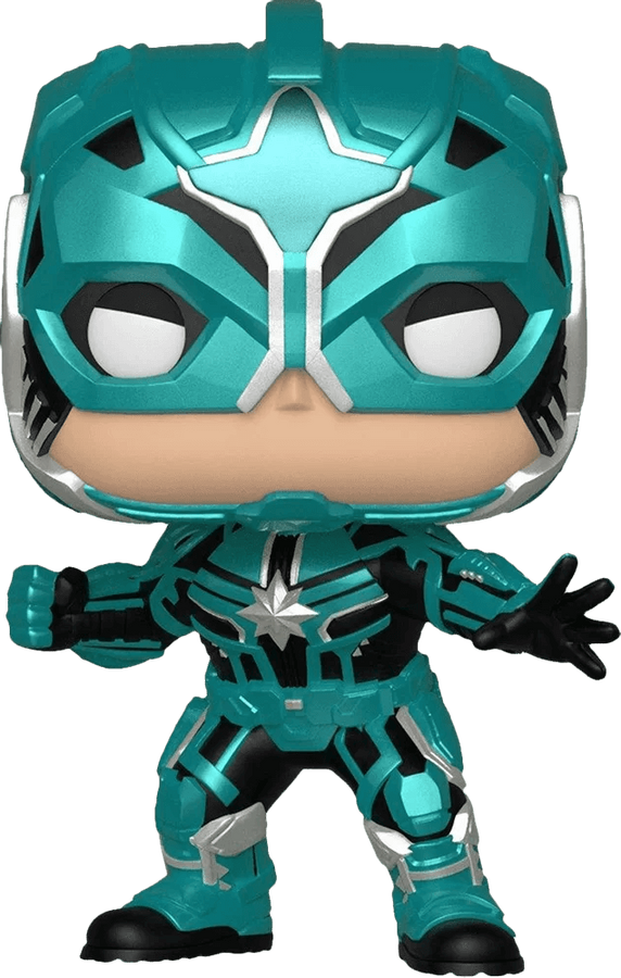 Funko Pop! Marvel: Captain Marvel - Star Commander
