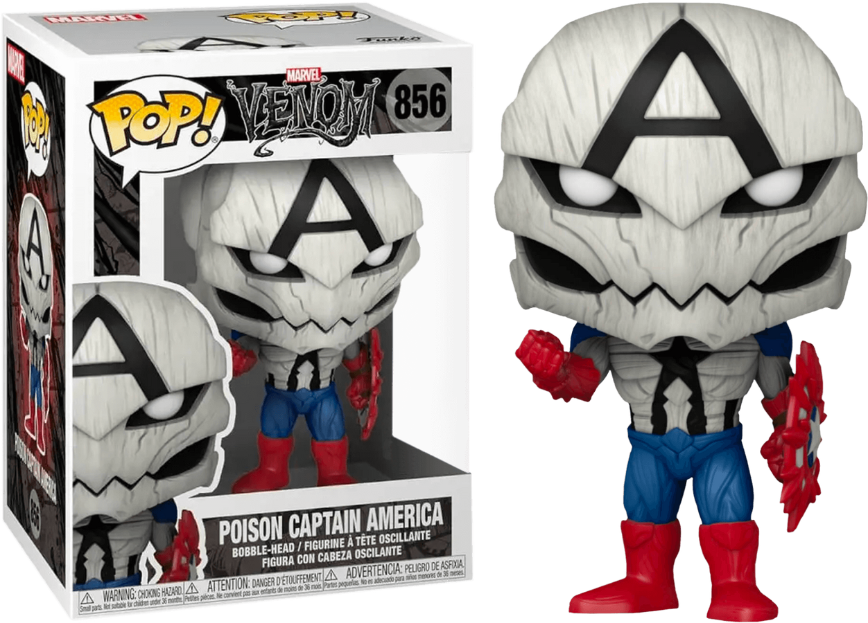 Funko Pop! Marvel: Comics- Poison Captain America (Exc)  – image 3