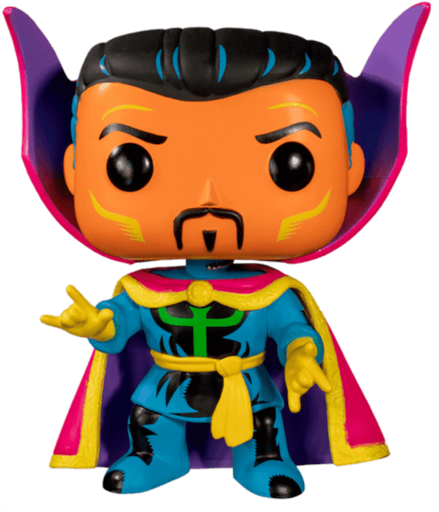 Funko Pop! Marvel: Black Light Dr. Strange (Exc)