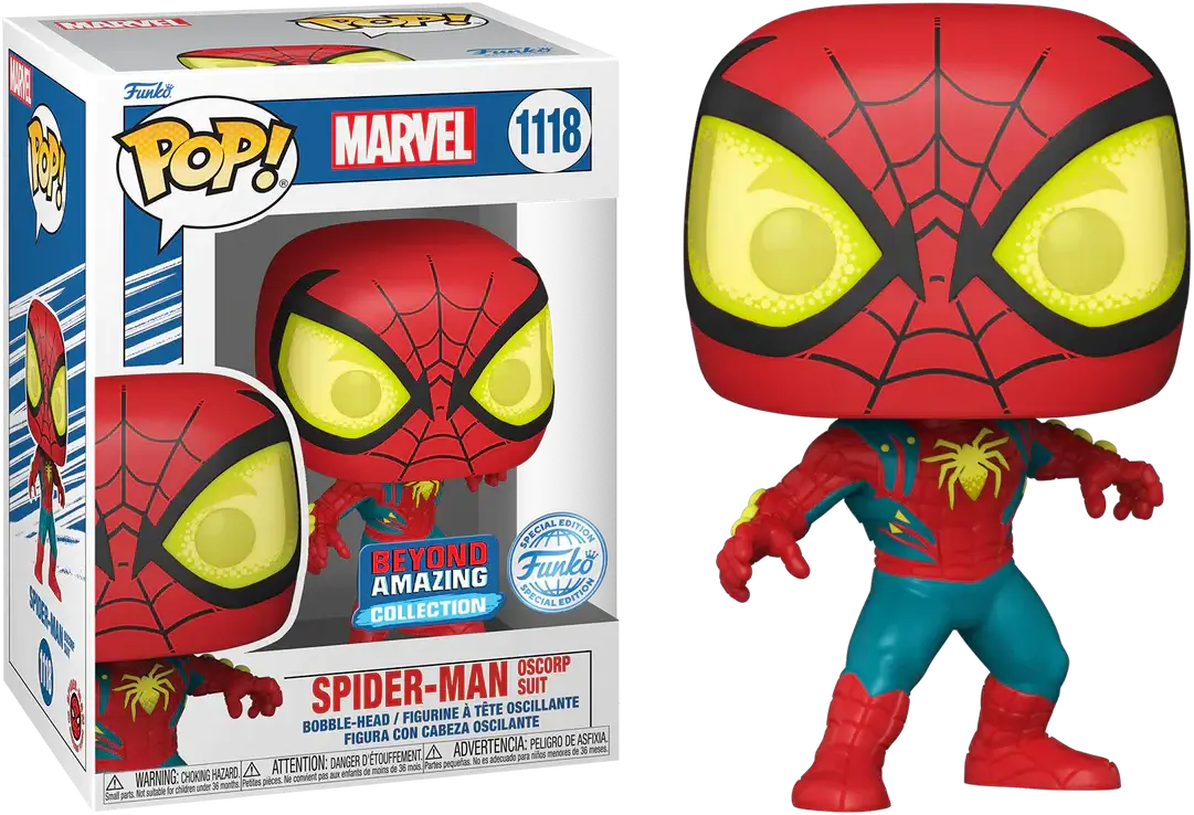 Funko Pop! Marvel: Spider-Man Oscorp Suit (Exc) – image 3