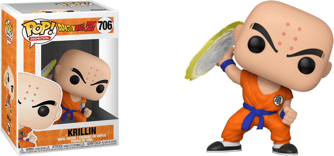 Funko Pop! Pop Anime: Dragon Ball Z - Krillin  for sale in Egypt from Games2Egypt