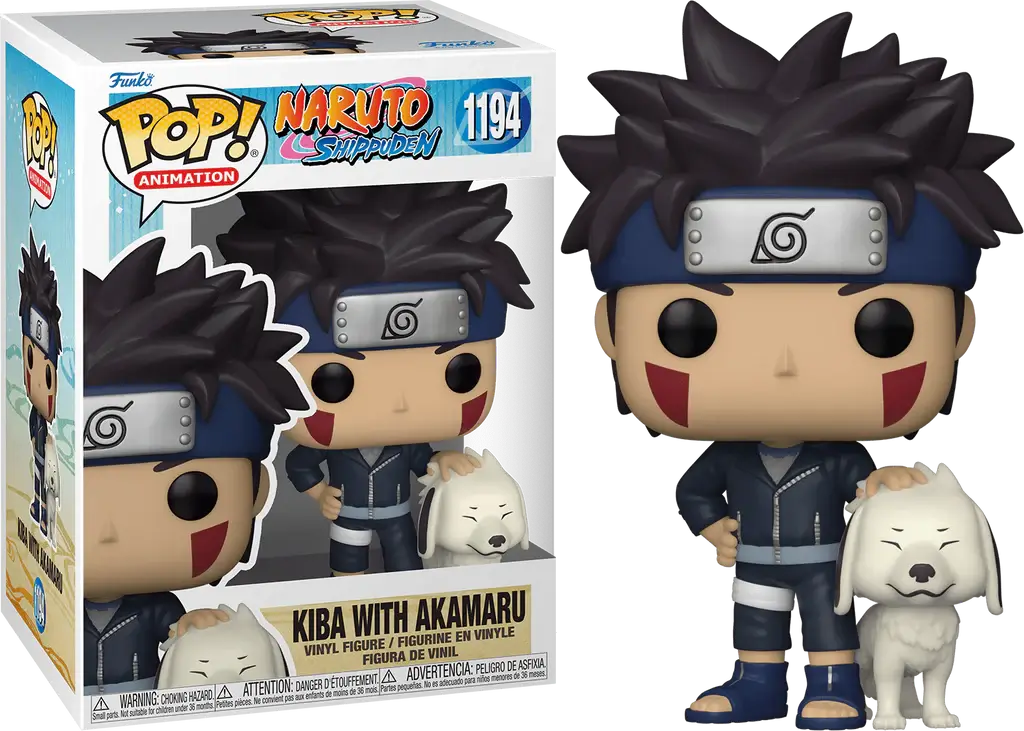 Funko Pop! Anime: Naruto - Kiba with Akamaru – image 2