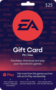 EA Play Gift Card - $25 - USA
