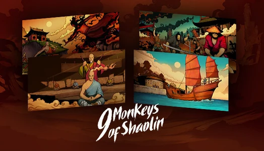 9 Monkeys of Shaolin - HD Wallpapers -  للبيع في مصر من خلال Games2Egypt