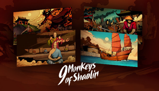 9 Monkeys of Shaolin - HD Wallpapers  للبيع في مصر من خلال Games2Egypt