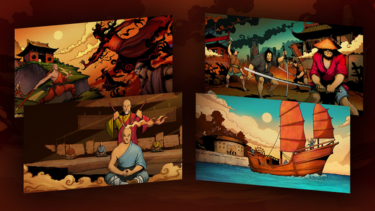 9 Monkeys of Shaolin - HD Wallpapers  للبيع في مصر من خلال Games2Egypt