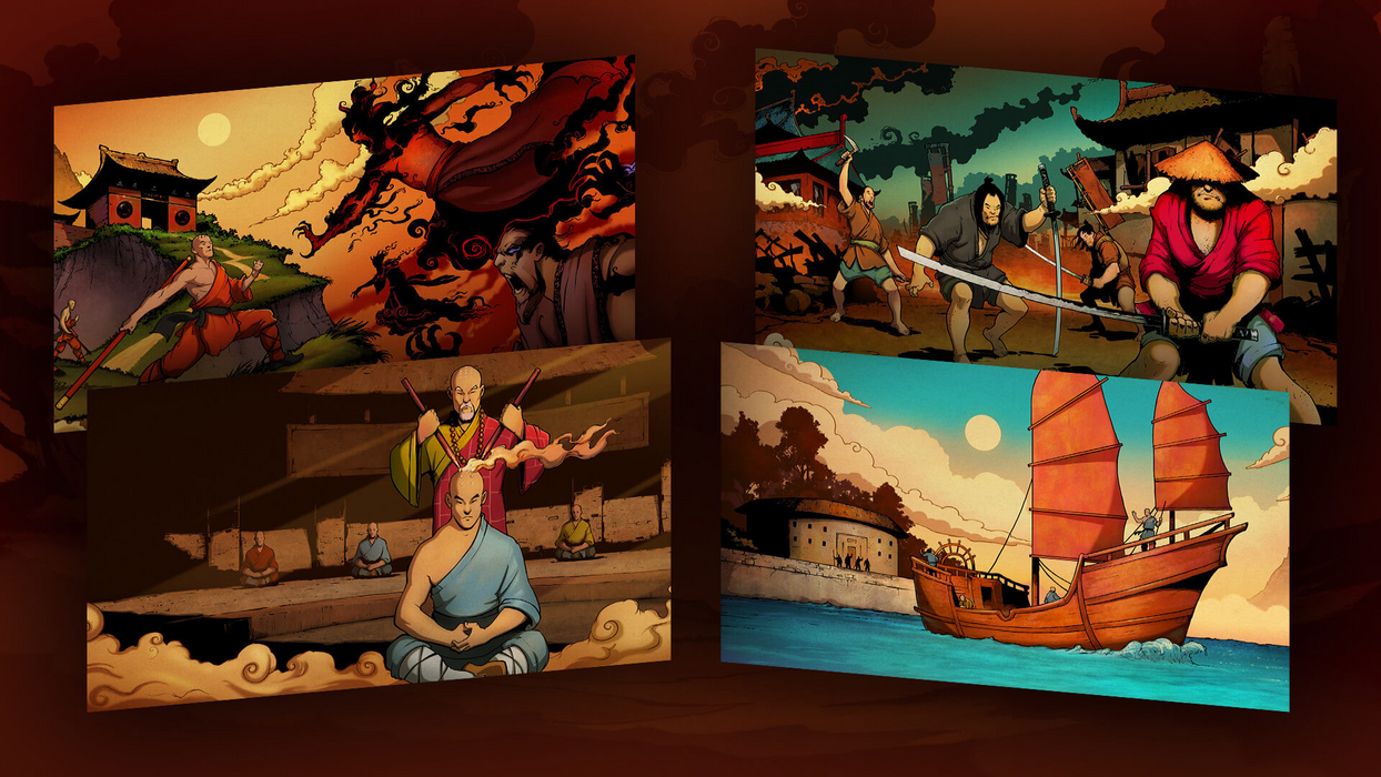 9 Monkeys of Shaolin - HD Wallpapers  للبيع في مصر من خلال Games2Egypt