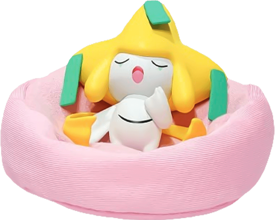 Starry Dream Pokemon: Sleeping Jirachi