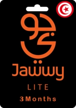 Jawwy TV Lite Gift Card - Tunisia - 3 Months -  for sale in Egypt from Games2Egypt