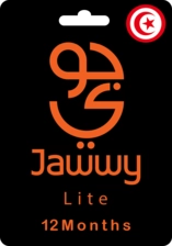 Jawwy TV Lite Gift Card - Tunisia - 12 Months -  for sale in Egypt from Games2Egypt