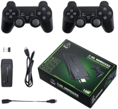 Game Stick Lite 4K Retro Console with Wireless Controllers