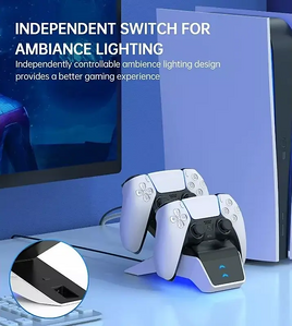 وحدة شحن مزدوجة CGM-P02 لدراع كنترولر بلايستيشن 5 من تشوتيك   للبيع في مصر من خلال Games2Egypt