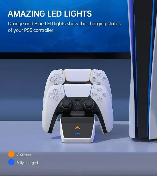 وحدة شحن مزدوجة CGM-P02 لدراع كنترولر بلايستيشن 5 من تشوتيك   للبيع في مصر من خلال Games2Egypt