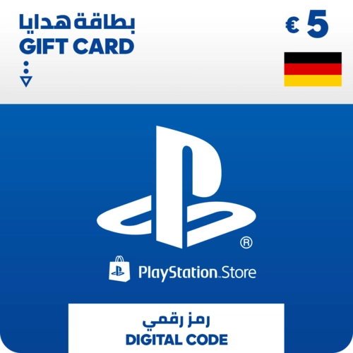 PSN PlayStation Store Gift Card EUR 5 (German)